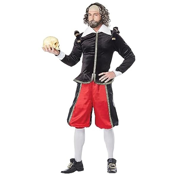 Adult William Shakespeare Fancy Dress Costume